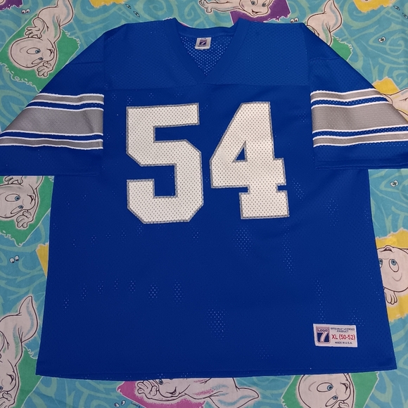 90s Chris Spielman Detroit Lions Football Jersey Vintage NFL - Picture 1 of 5